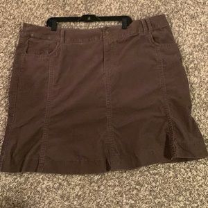 Lane Bryant corduroy skirt for size 28
